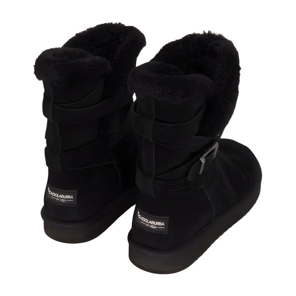 Koolaburra by UGG Womens Delene Short Boot, Black, Size 8 - Picture 6 of 7